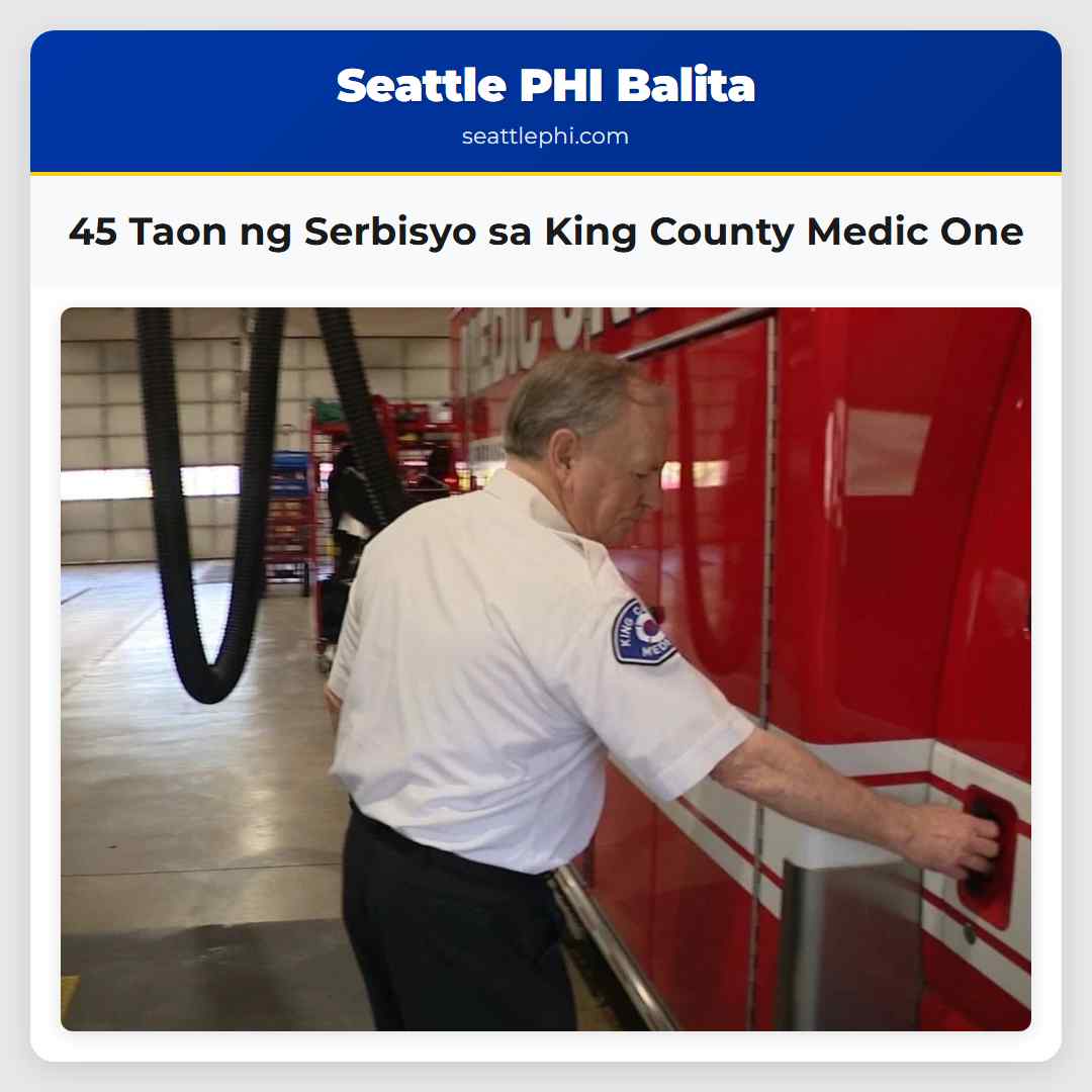 45 Taon ng Serbisyo sa King County Medic One