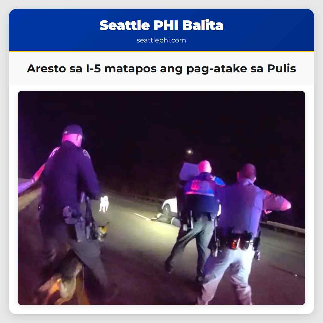 Aresto sa I-5 matapos ang pag-atake sa Pulis