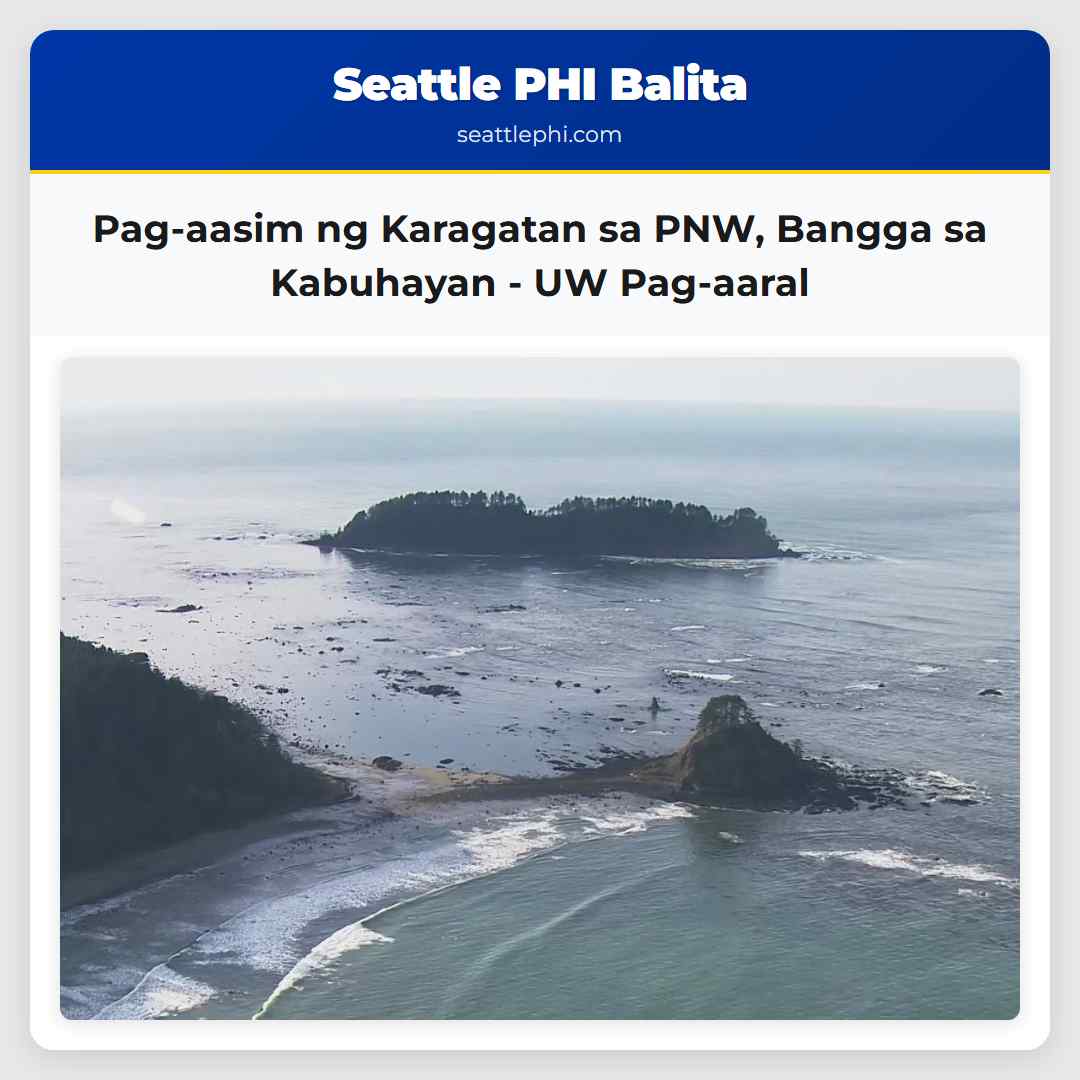 Pag-aasim ng Karagatan sa PNW Bangga sa Kabuhayan – UW Pag-aaral