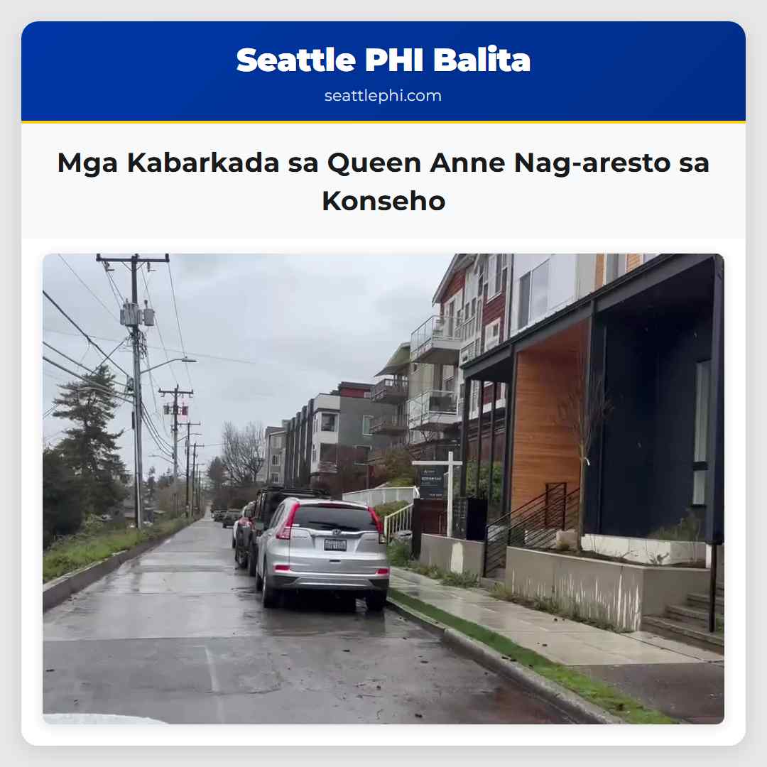 Mga Kabarkada sa Queen Anne Nag-aresto sa Konseho