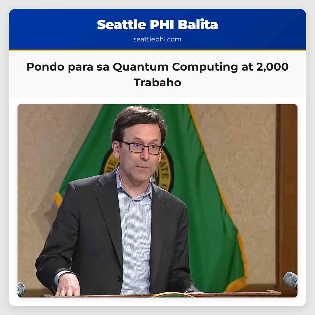 Pondo para sa Quantum Computing at 2,000 Trabaho