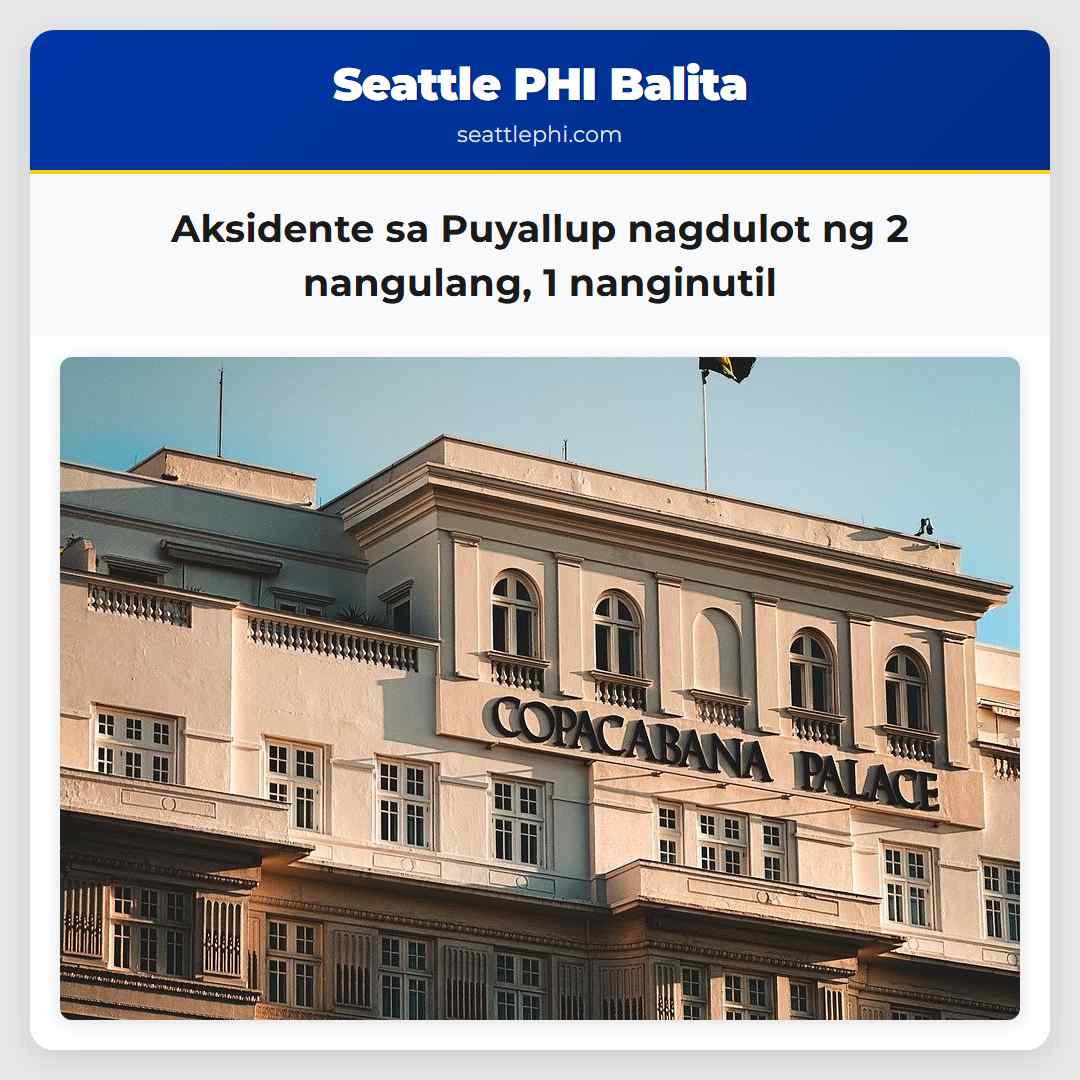 Aksidente sa Puyallup nagdulot ng 2 nangulang, 1