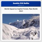 Bomb Squad sa Capitol Forest Pipa Bomb Alert