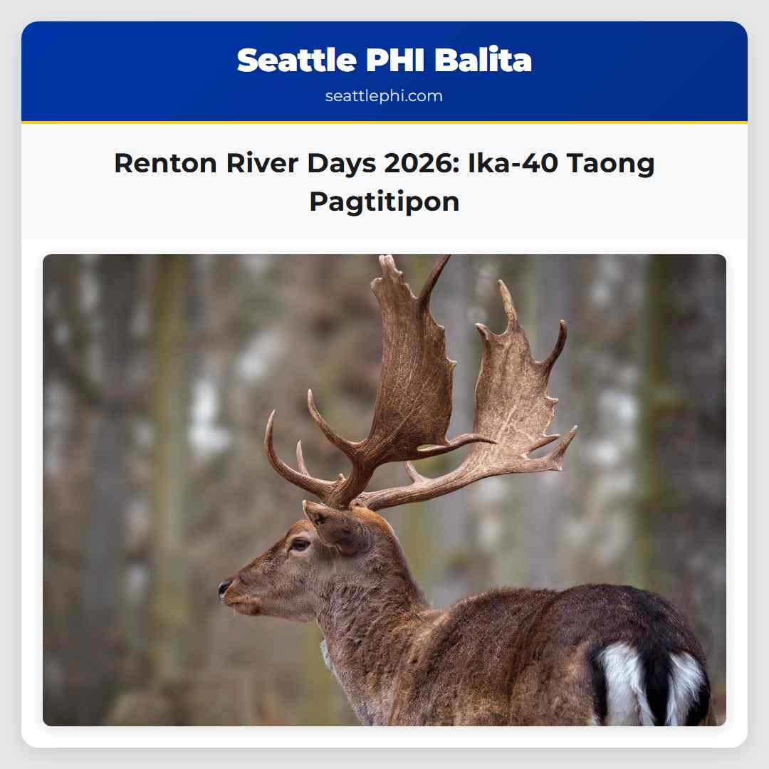 Renton River Days 2026 Ika-40 Taong Pagtitipon