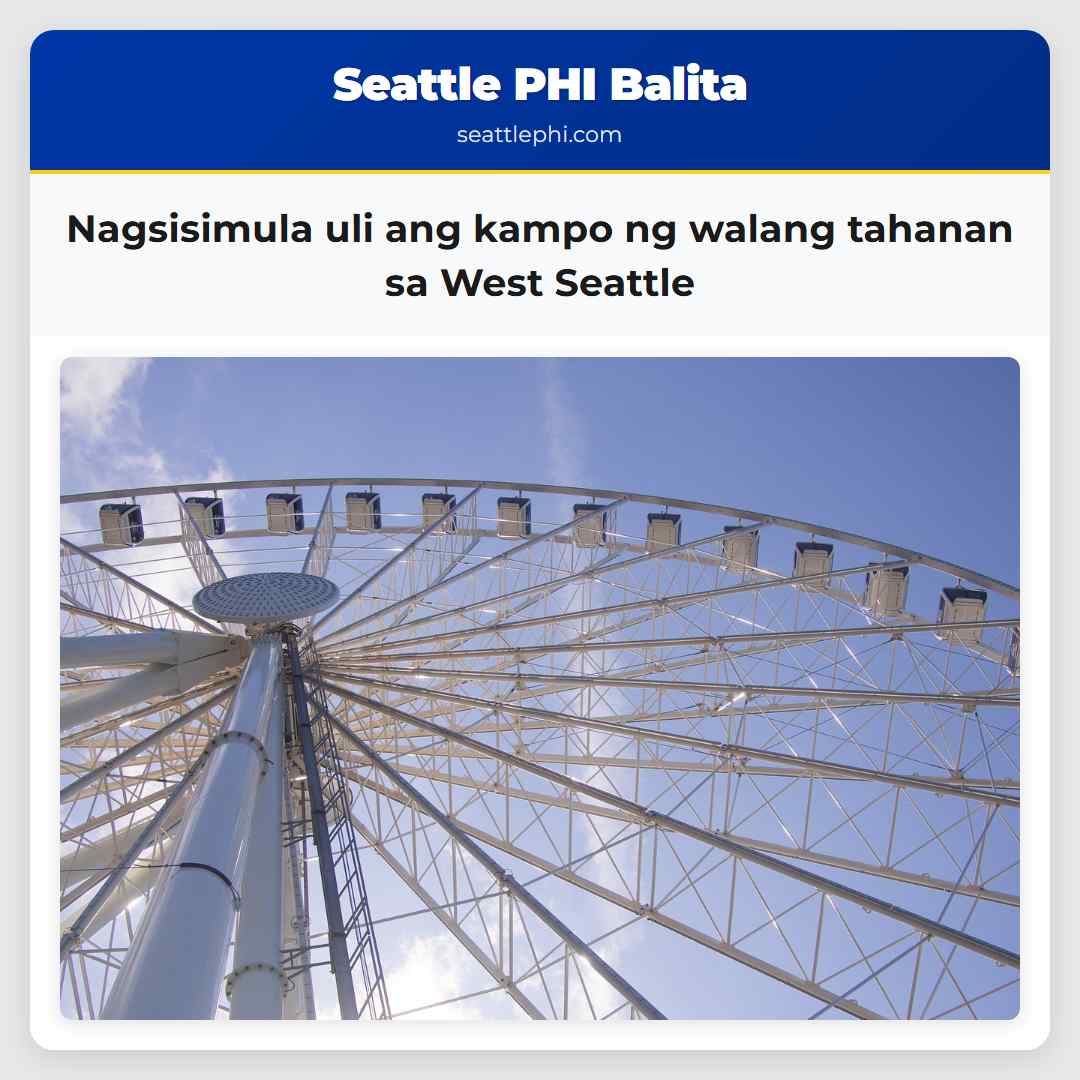 Nagsisimula uli ang kampo ng walang tahanan sa West Seattle