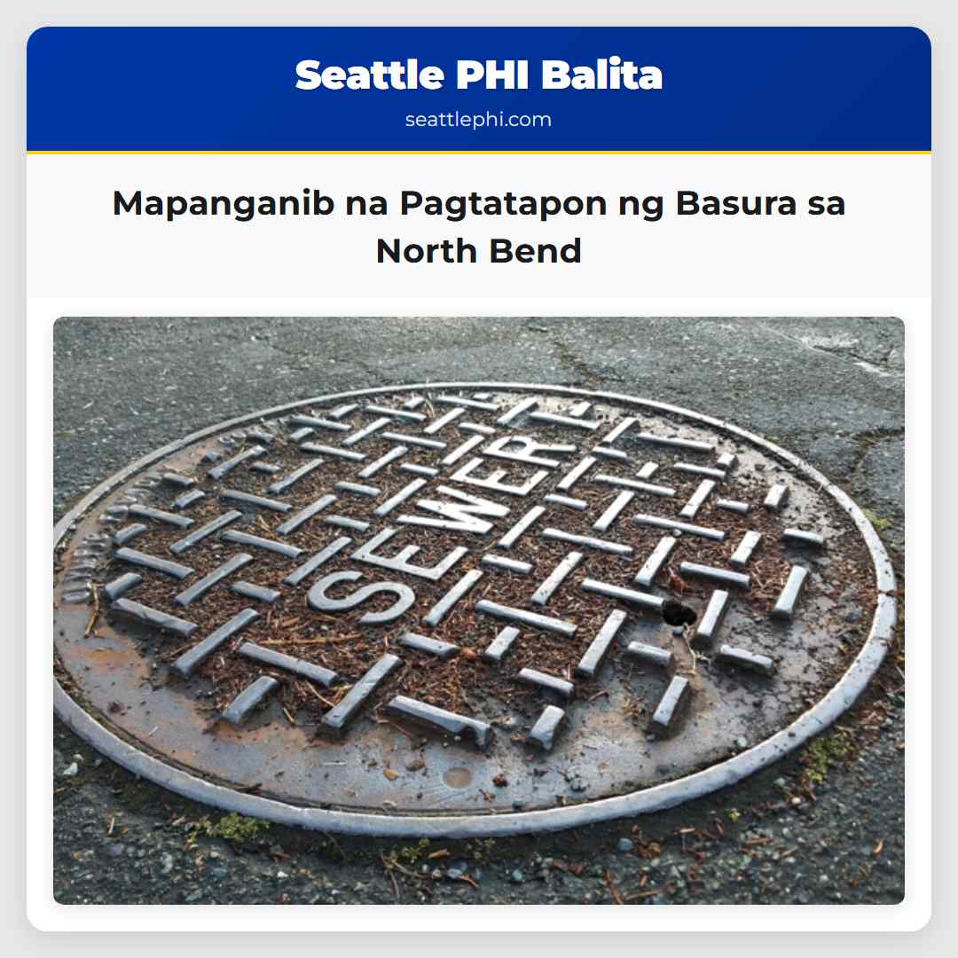 Mapanganib na Pagtatapon ng Basura sa North Bend