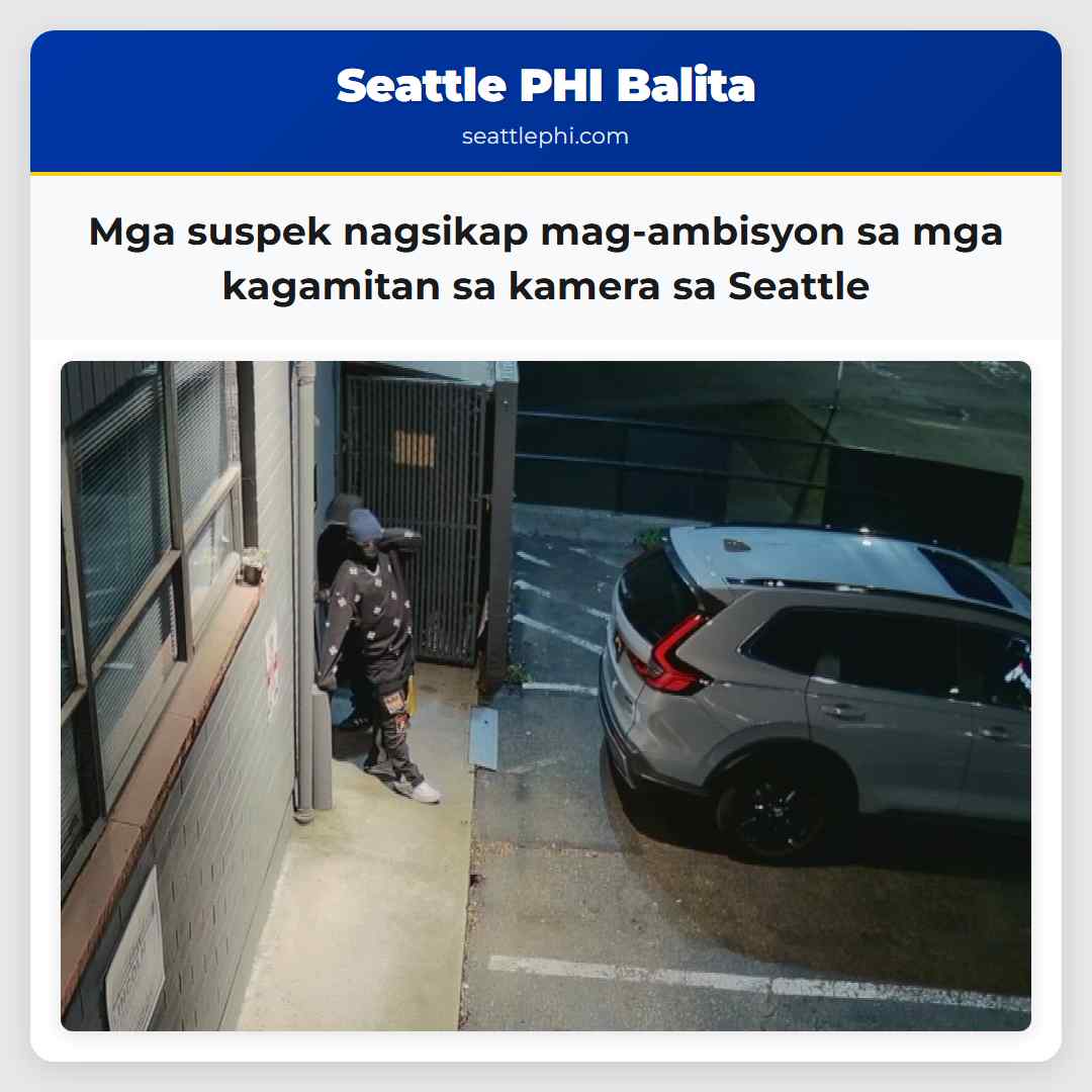 Mga suspek nagsikap mag-ambisyon sa mga kagamitan
