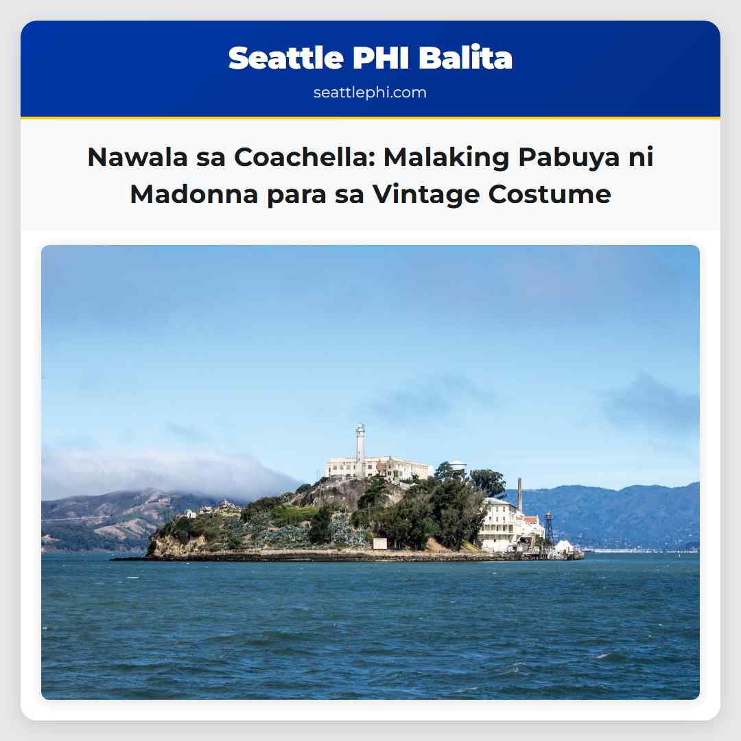 Nawala sa Coachella Malaking Pabuya ni Madonna para sa Vintage Costume