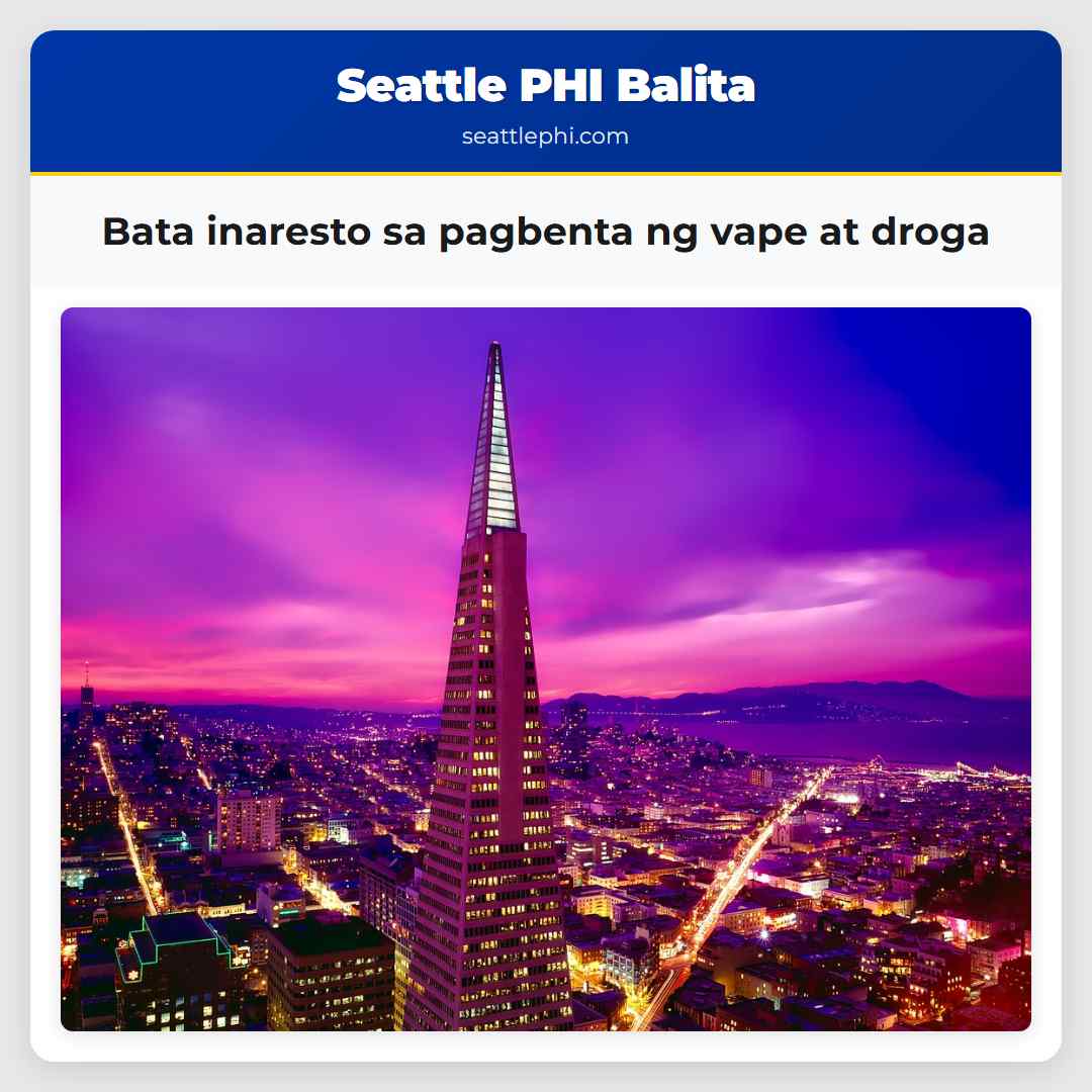 Bata inaresto sa pagbenta ng vape at droga