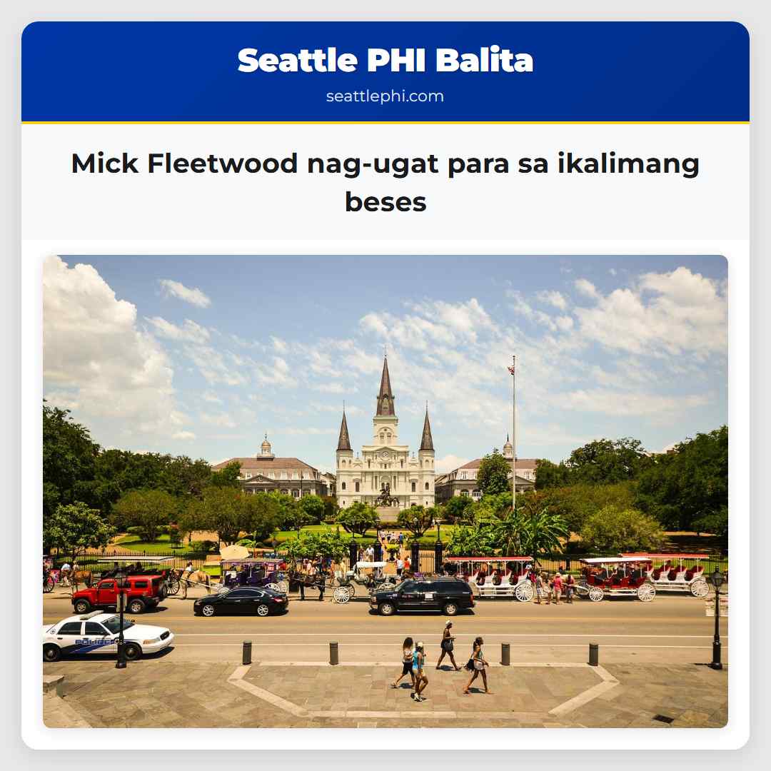 Mick Fleetwood nag-ugat para sa ikalimang beses