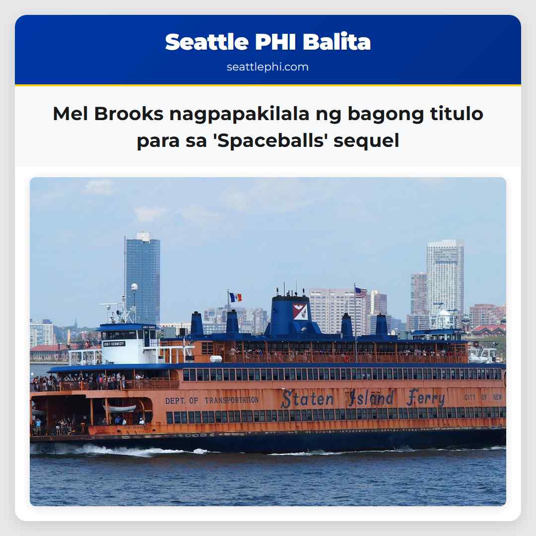 Mel Brooks nagpapakilala ng bagong titulo para sa Spaceballs sequel