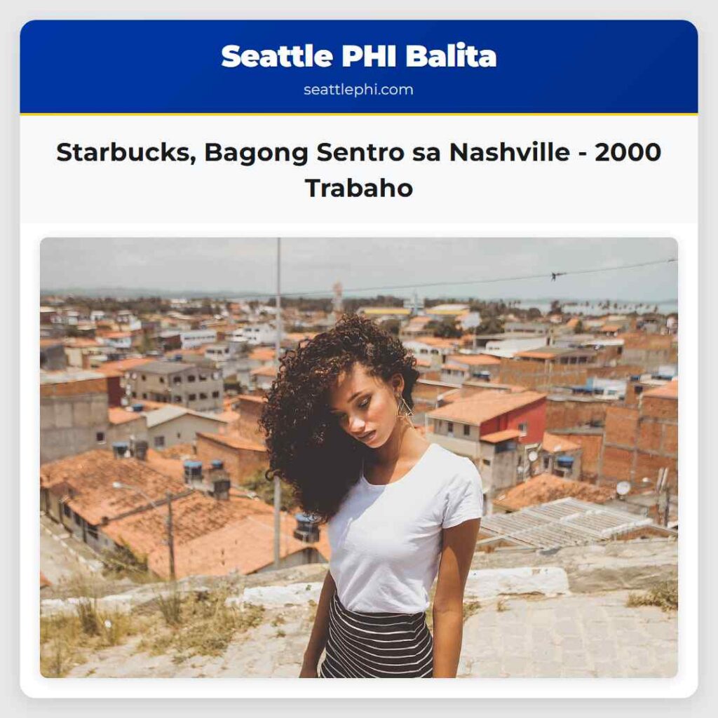 Starbucks, Bagong Sentro sa Nashville - 2000