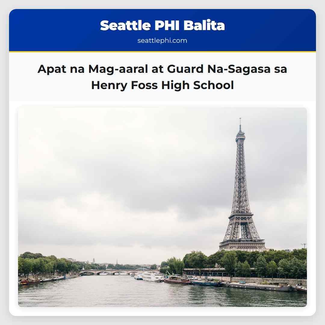 Apat na Mag-aaral at Guard Na-Sagasa sa Henry