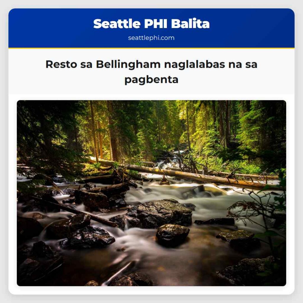 Resto sa Bellingham naglalabas na sa pagbenta