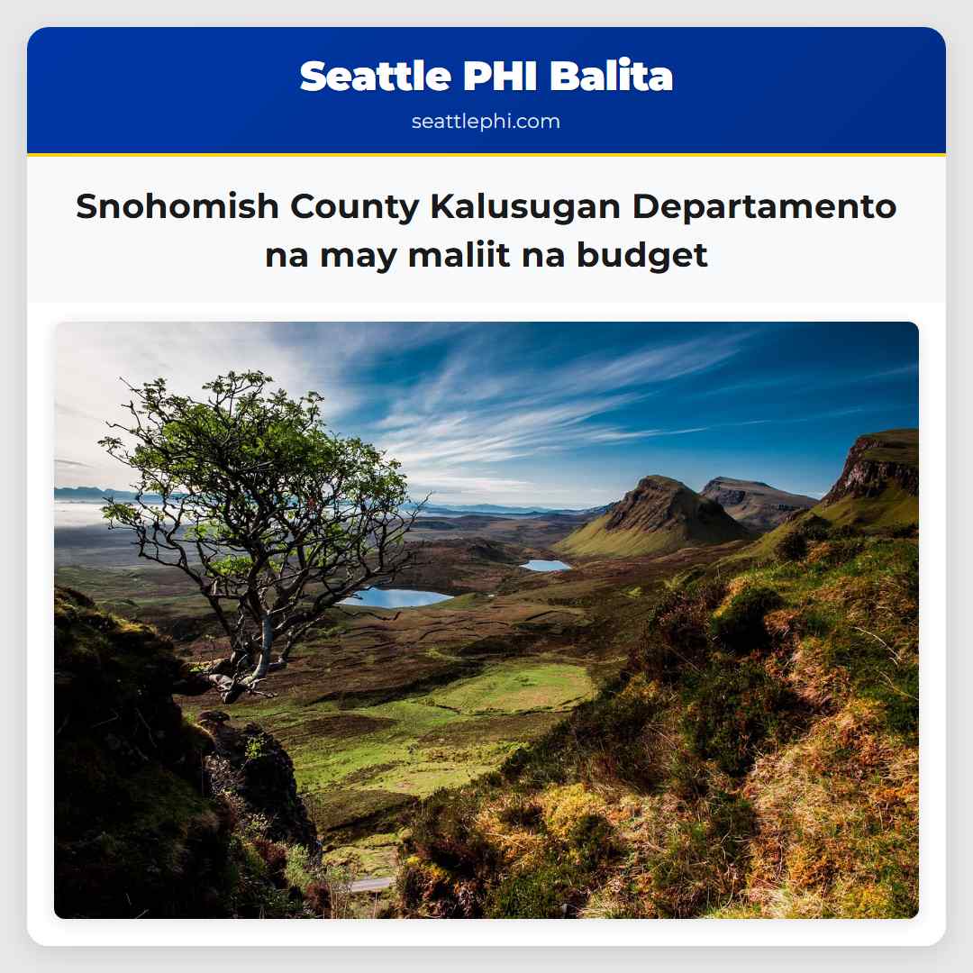 Snohomish County Kalusugan Departamento na may