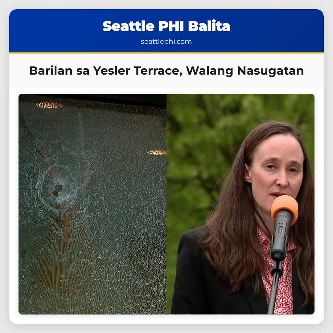 Barilan sa Yesler Terrace Walang Nasugatan