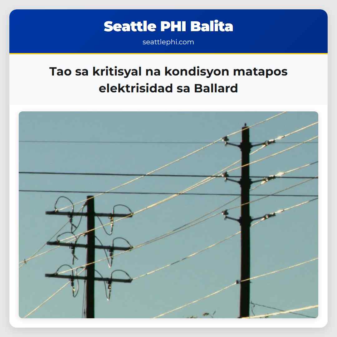 Tao sa kritisyal na kondisyon matapos