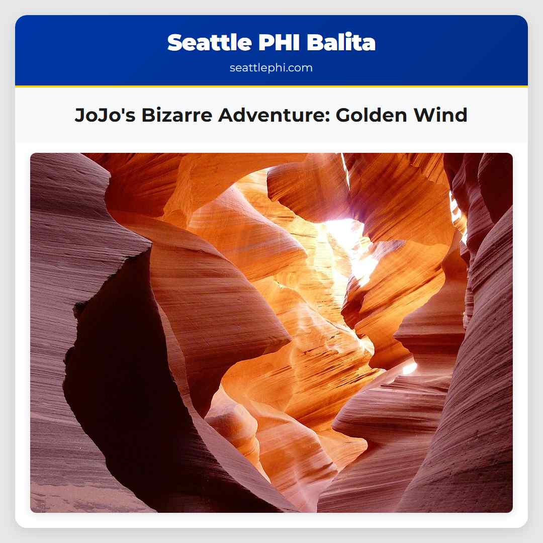 JoJos Bizarre Adventure Golden Wind