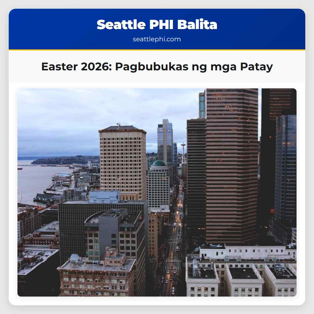 Easter 2026: Pagbubukas ng mga Patay