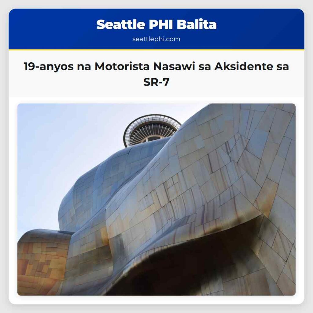 19-anyos na Motorista Nasawi sa Aksidente sa SR-7