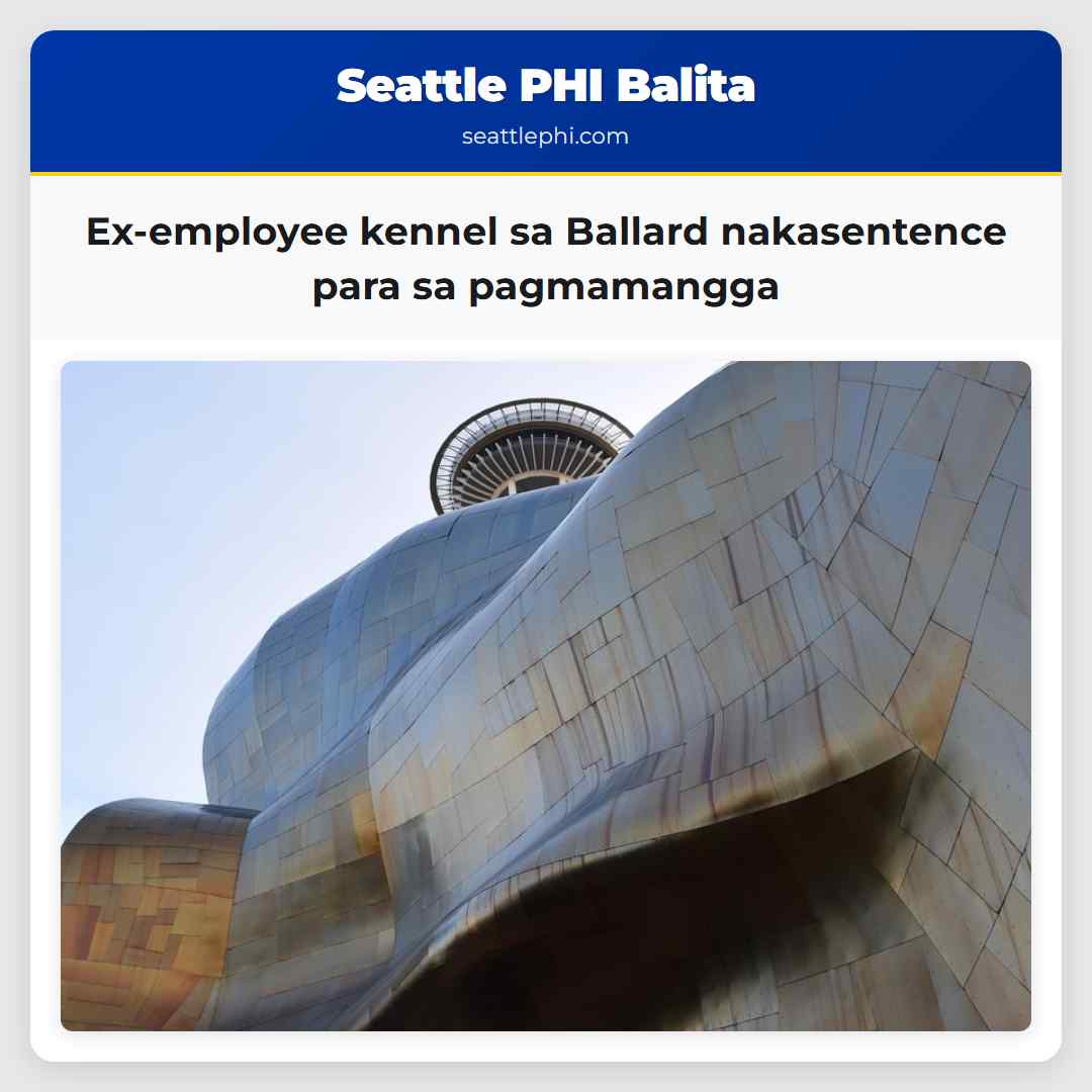 Ex-employee kennel sa Ballard nakasentence para