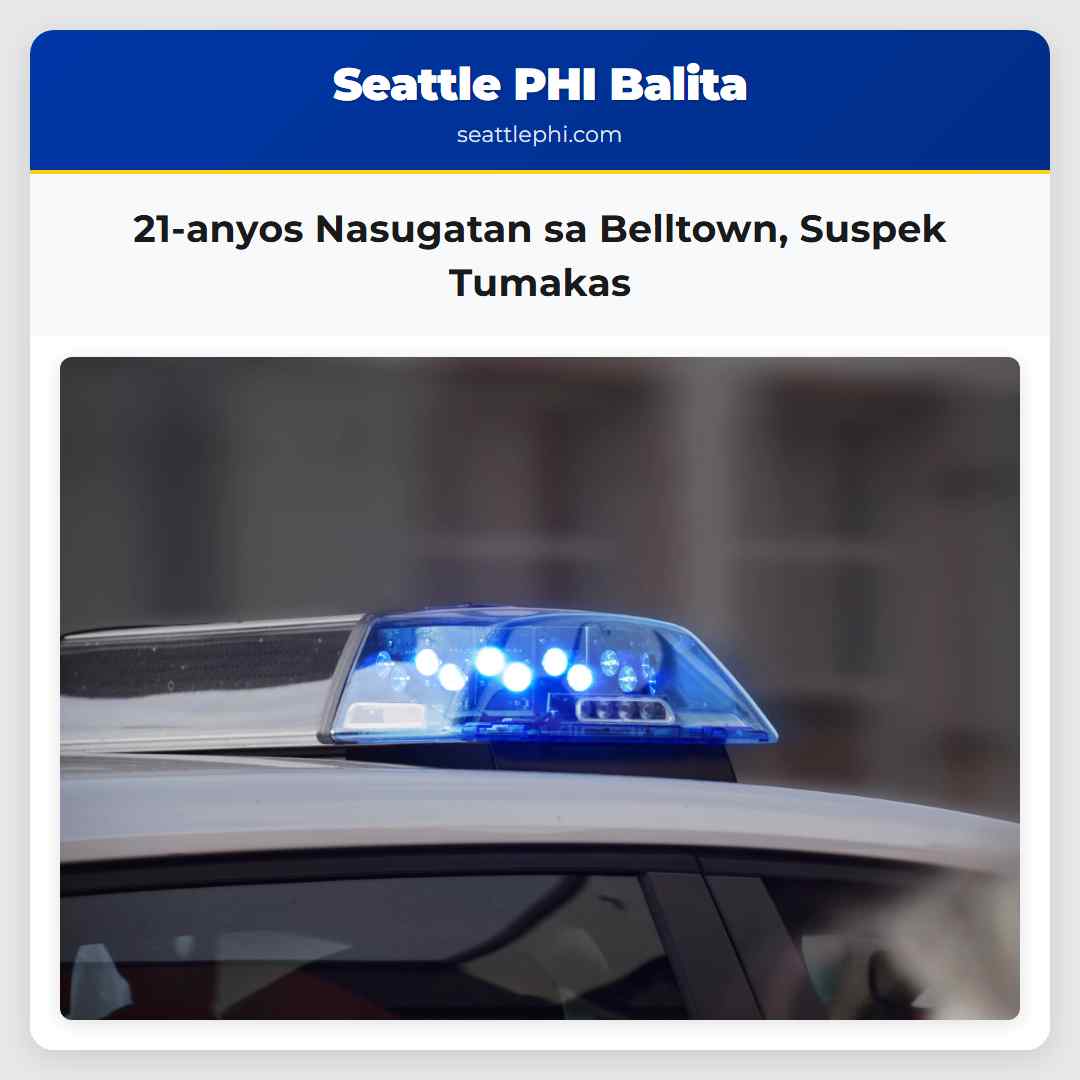 21-anyos Nasugatan sa Belltown Suspek Tumakas