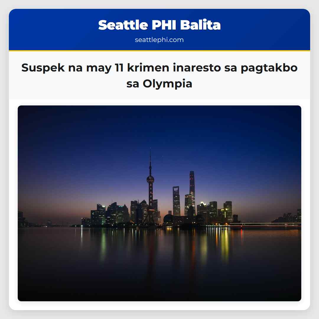 Suspek na may 11 krimen inaresto sa pagtakbo sa
