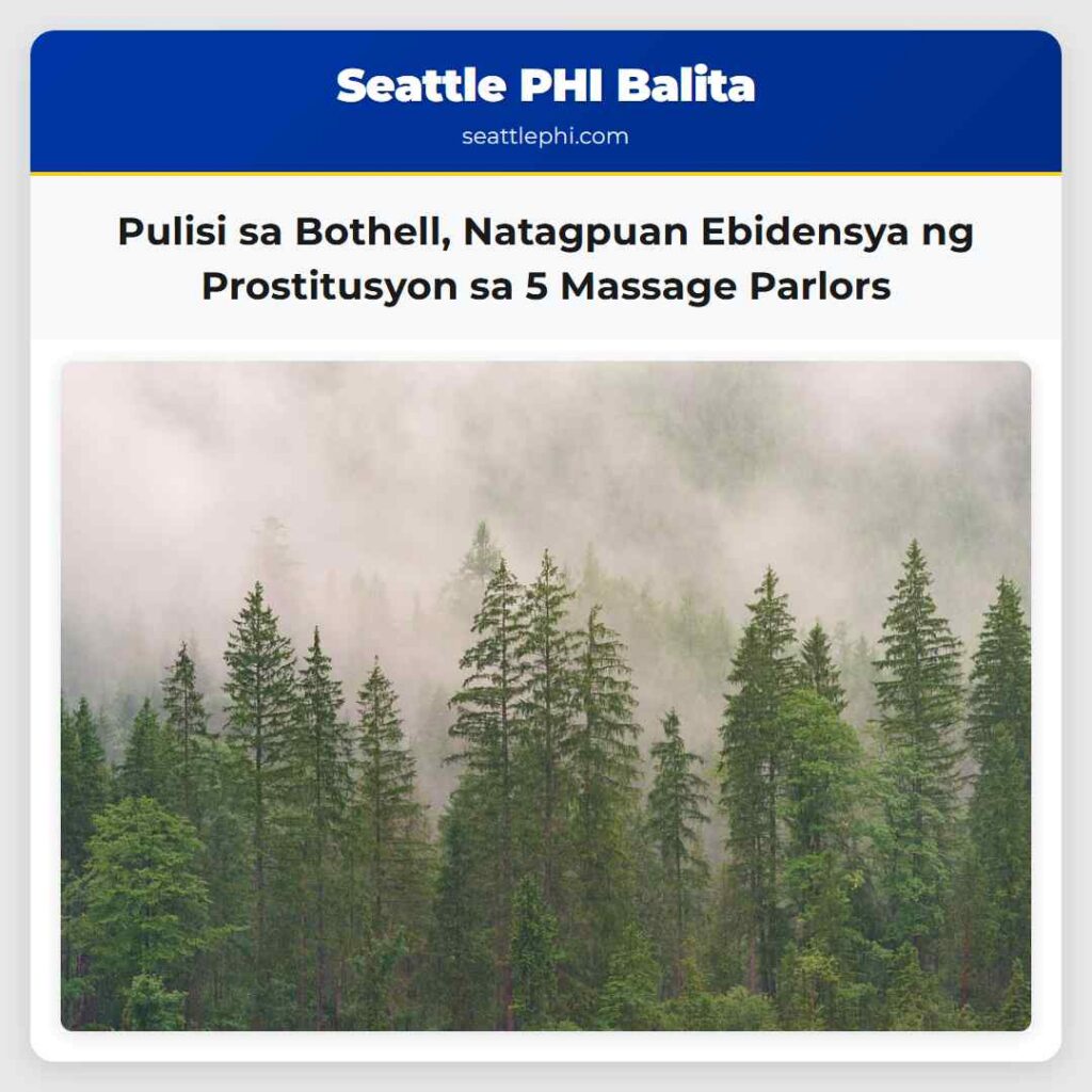 Pulisi sa Bothell, Natagpuan Ebidensya ng