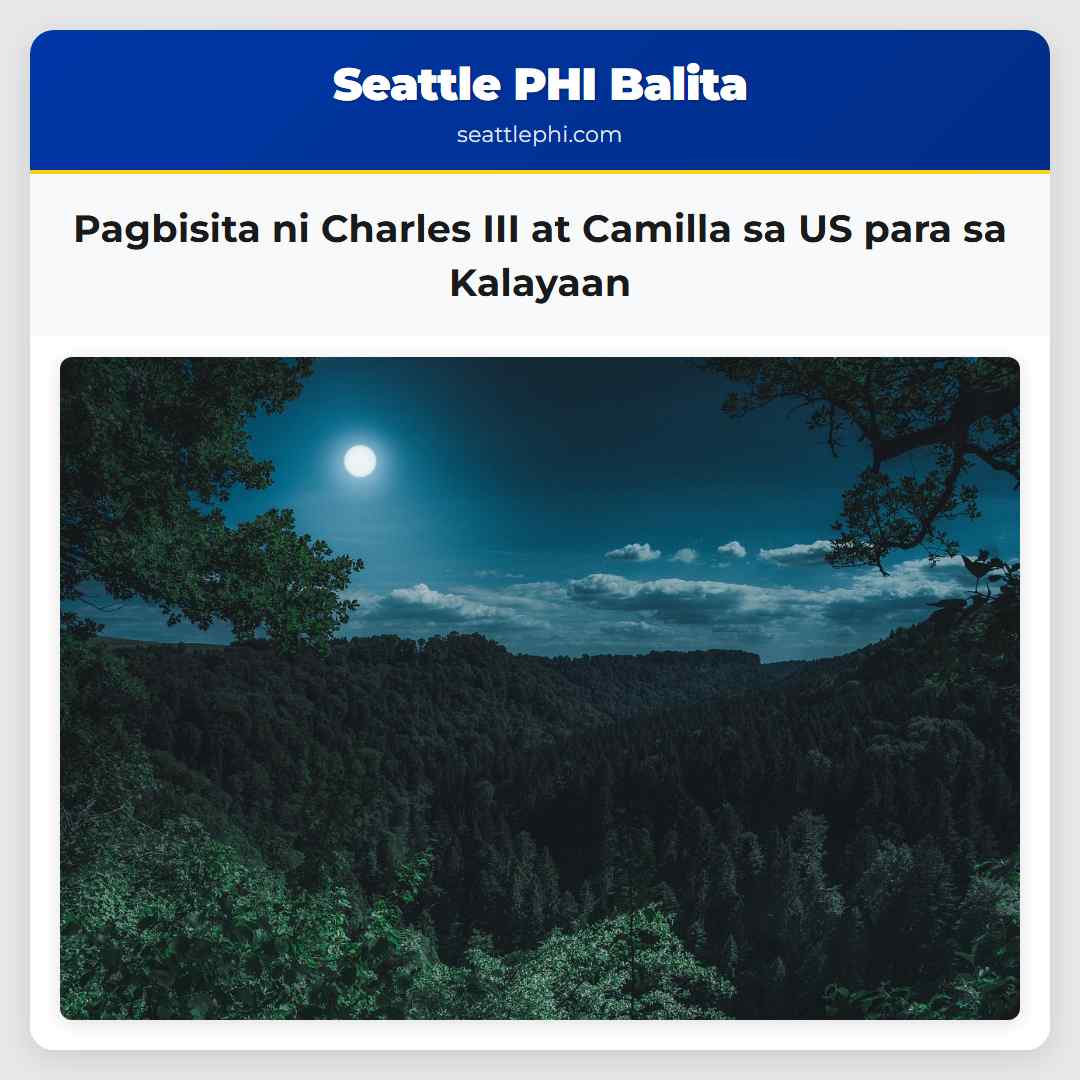 Pagbisita ni Charles III at Camilla sa US para sa Kalayaan