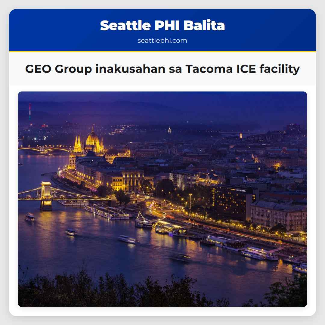GEO Group inakusahan sa Tacoma ICE facility