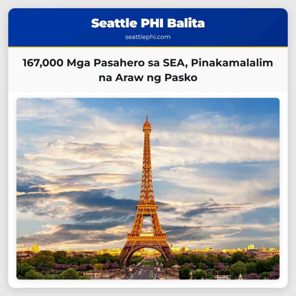 167,000 Mga Pasahero sa SEA, Pinakamalalim na