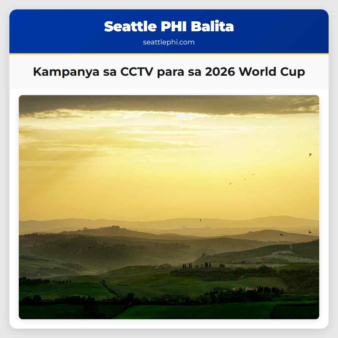 Kampanya sa CCTV para sa 2026 World Cup