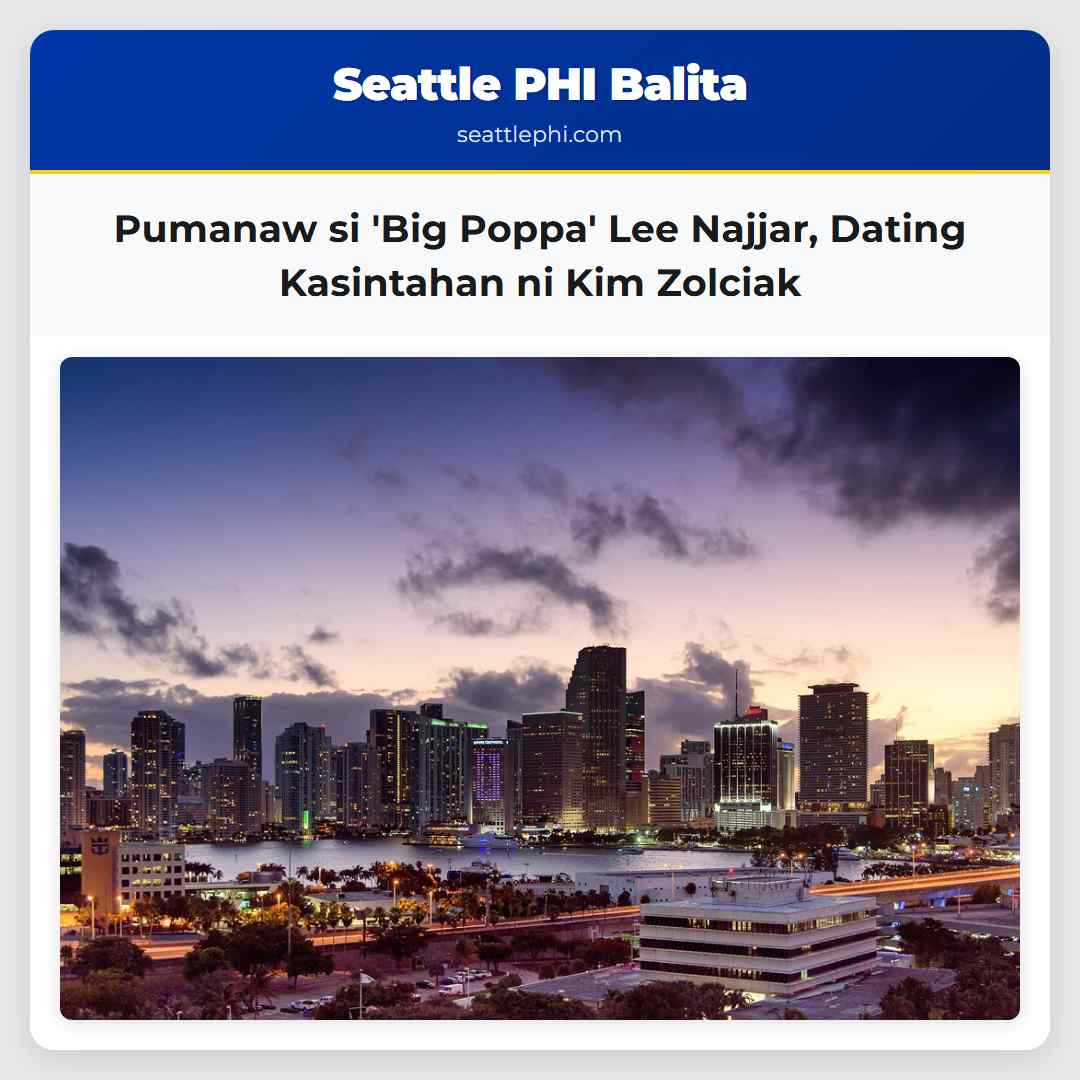 Pumanaw si Big Poppa Lee Najjar Dating Kasintahan ni Kim Zolciak