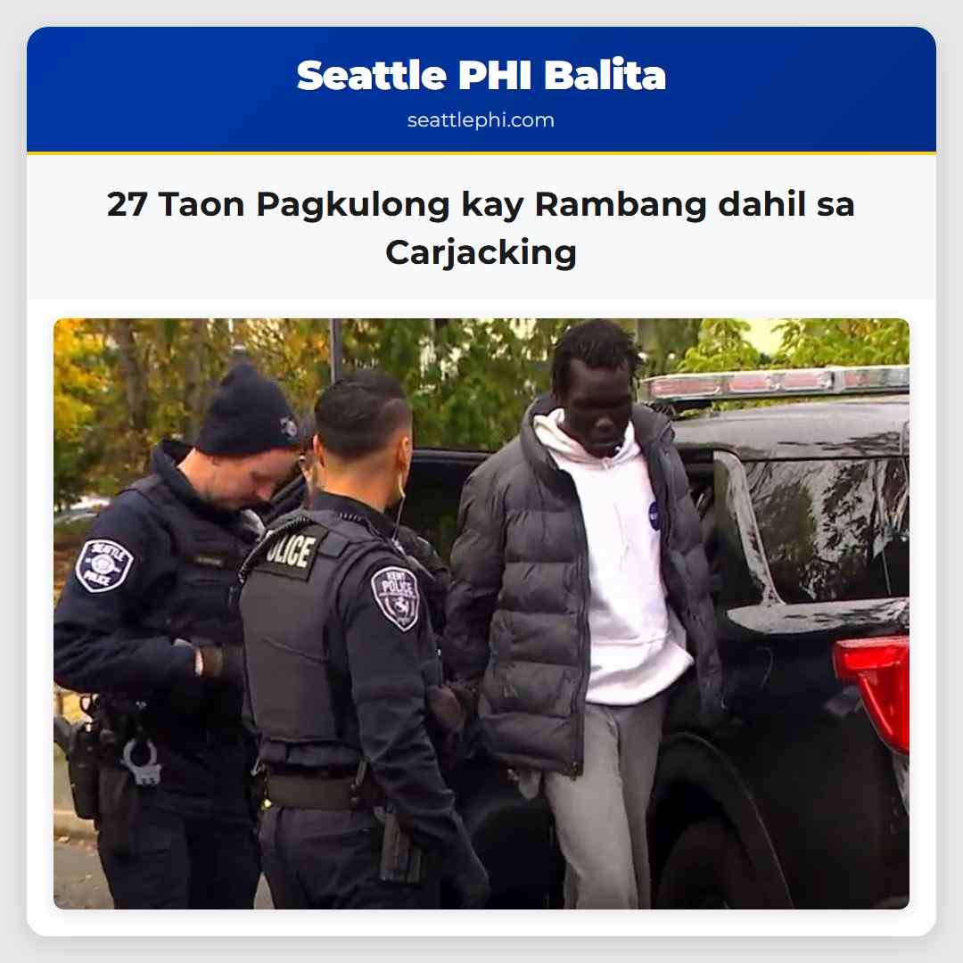 27 Taon Pagkulong kay Rambang dahil sa Carjacking
