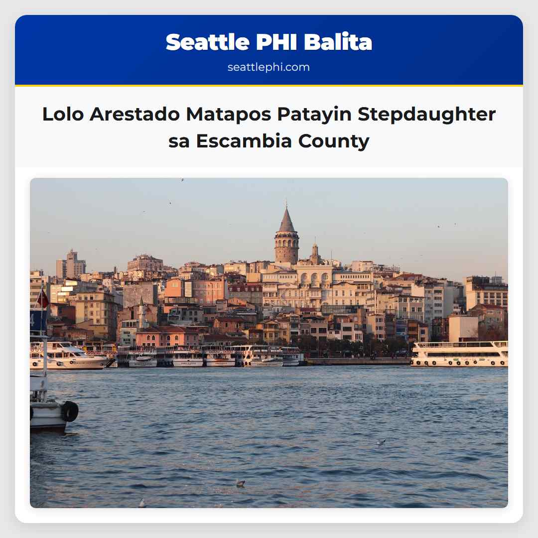 Lolo Arestado Matapos Patayin Stepdaughter sa Escambia County
