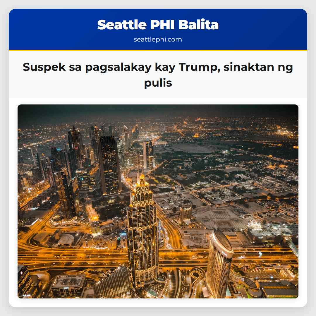 Suspek sa pagsalakay kay Trump sinaktan ng pulis