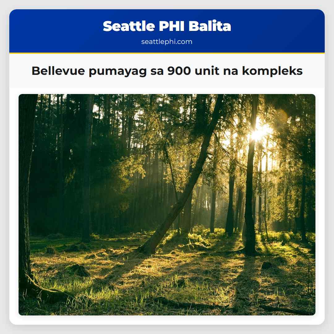 Bellevue pumayag sa 900 unit na kompleks