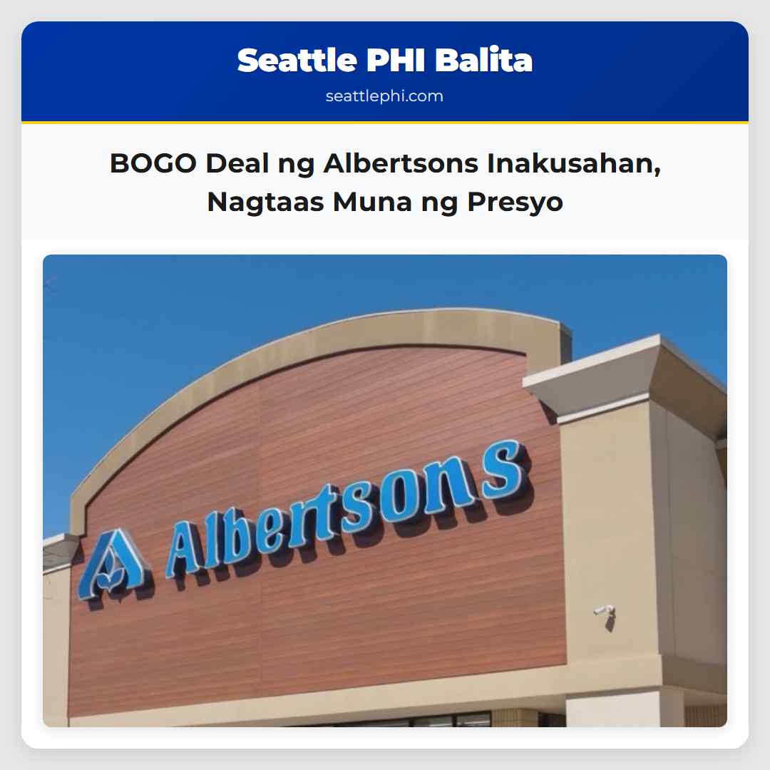 BOGO Deal ng Albertsons Inakusahan Nagtaas Muna ng Presyo