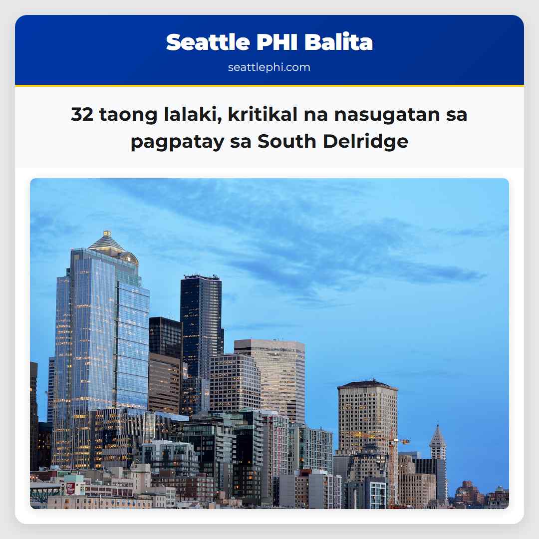 32 taong lalaki kritikal na nasugatan sa pagpatay sa South Delridge