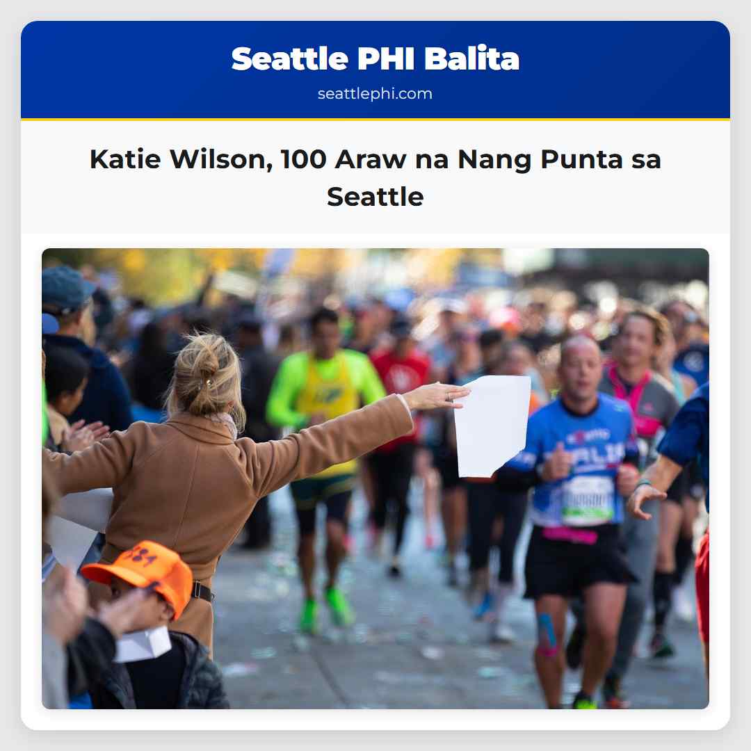 Katie Wilson, 100 Araw na Nang Punta sa Seattle
