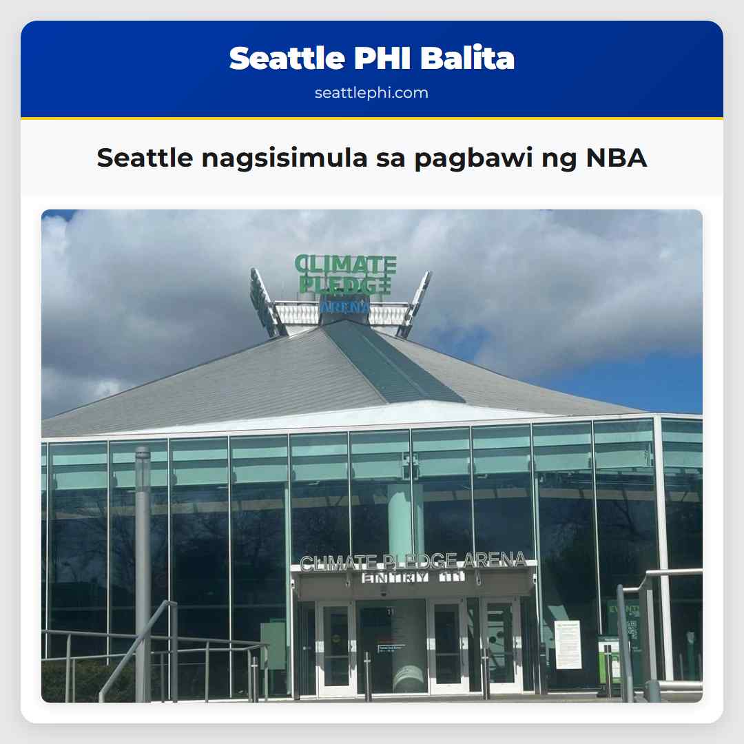 Seattle nagsisimula sa pagbawi ng NBA