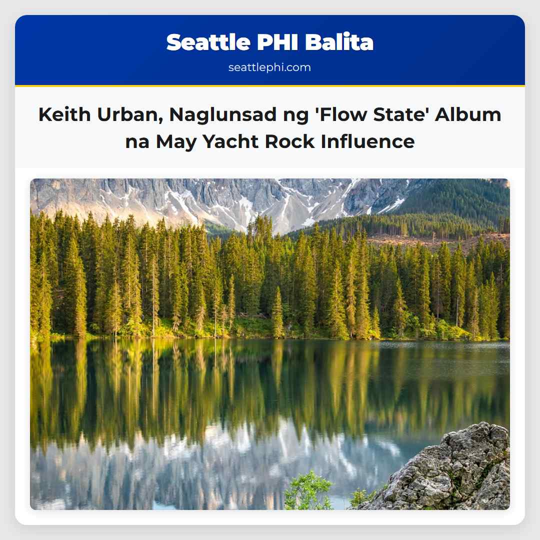 Keith Urban, Naglunsad ng 'Flow State' Album na