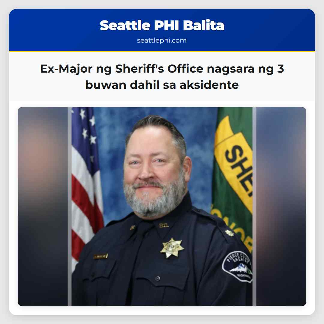 Ex-Major ng Sheriff's Office nagsara ng 3 buwan