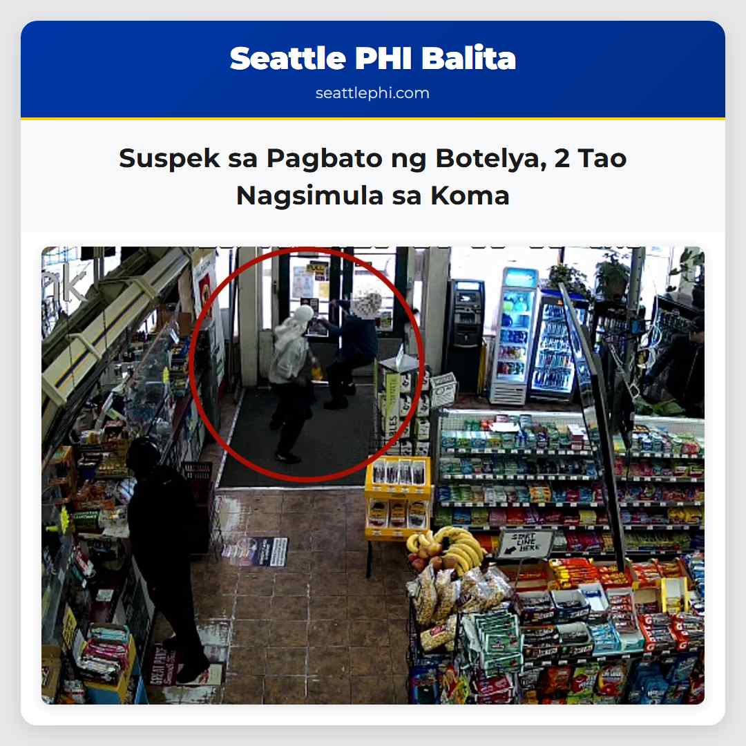 Suspek sa Pagbato ng Botelya, 2 Tao Nagsimula sa