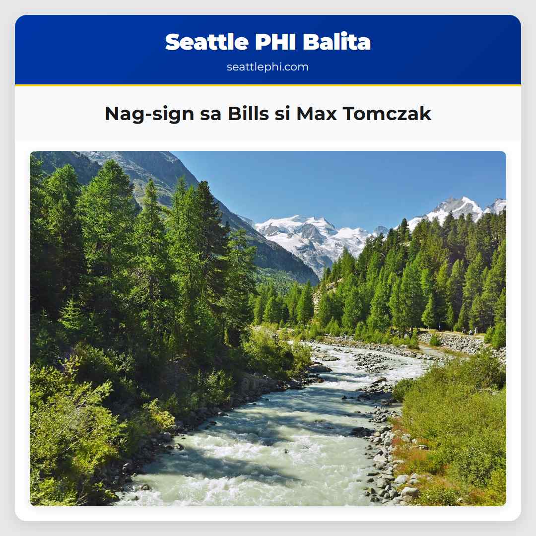 Nag-sign sa Bills si Max Tomczak