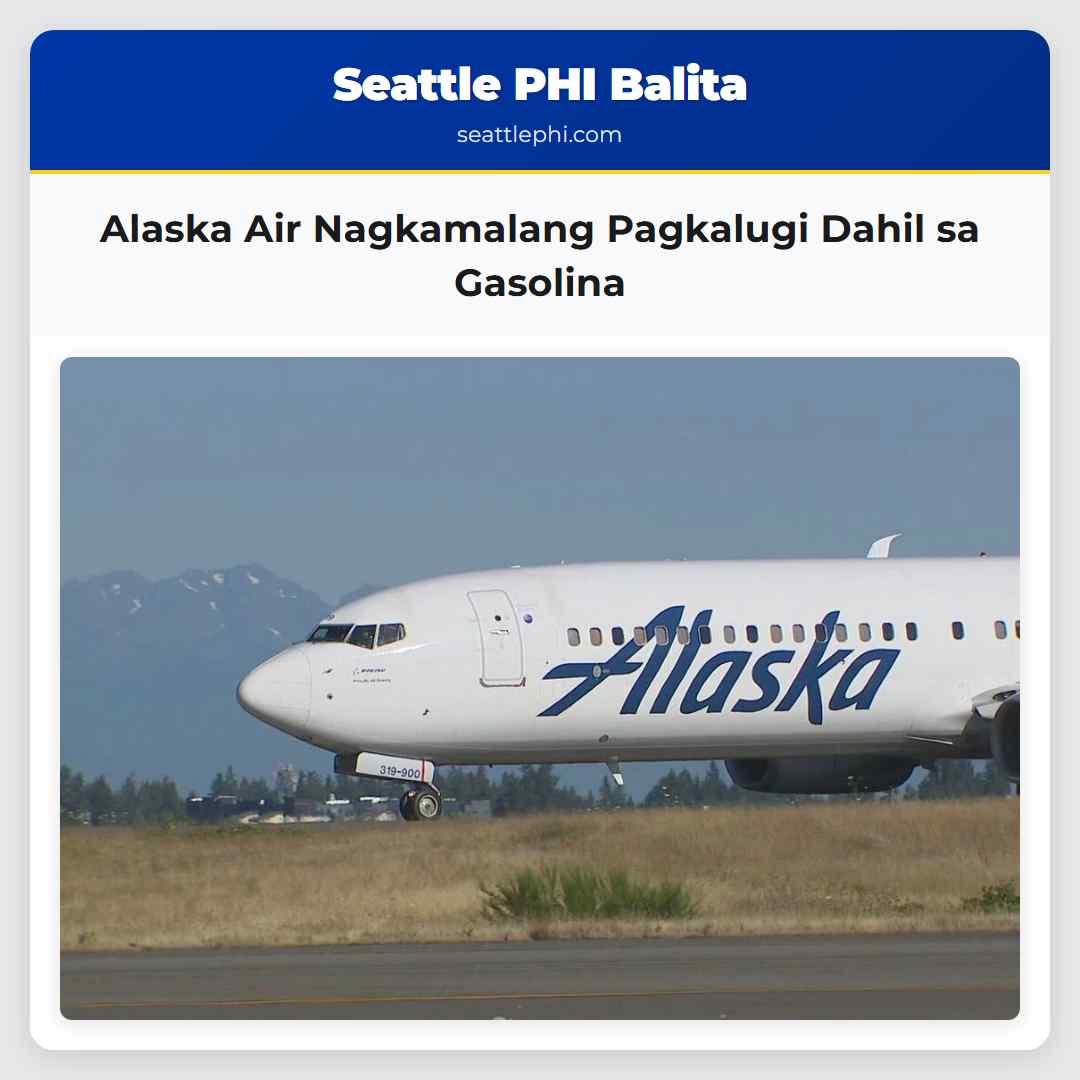 Alaska Air Nagkamalang Pagkalugi Dahil sa Gasolina