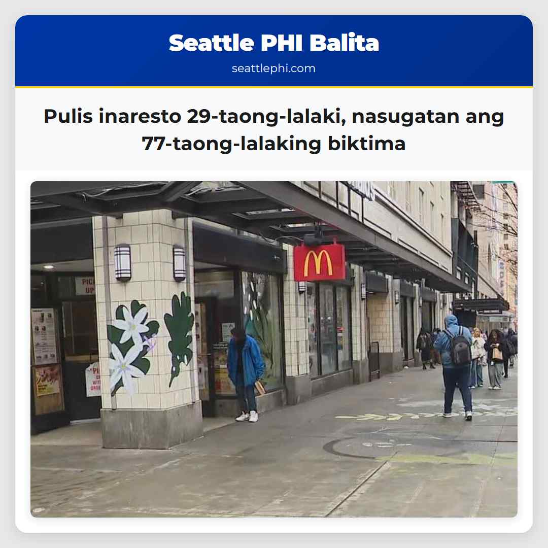Pulis inaresto 29-taong-lalaki nasugatan ang 77-taong-lalaking biktima