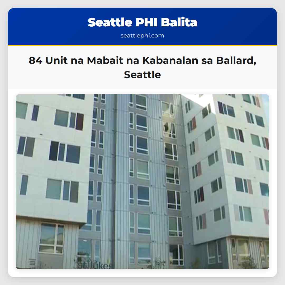 84 Unit na Mabait na Kabanalan sa Ballard, Seattle