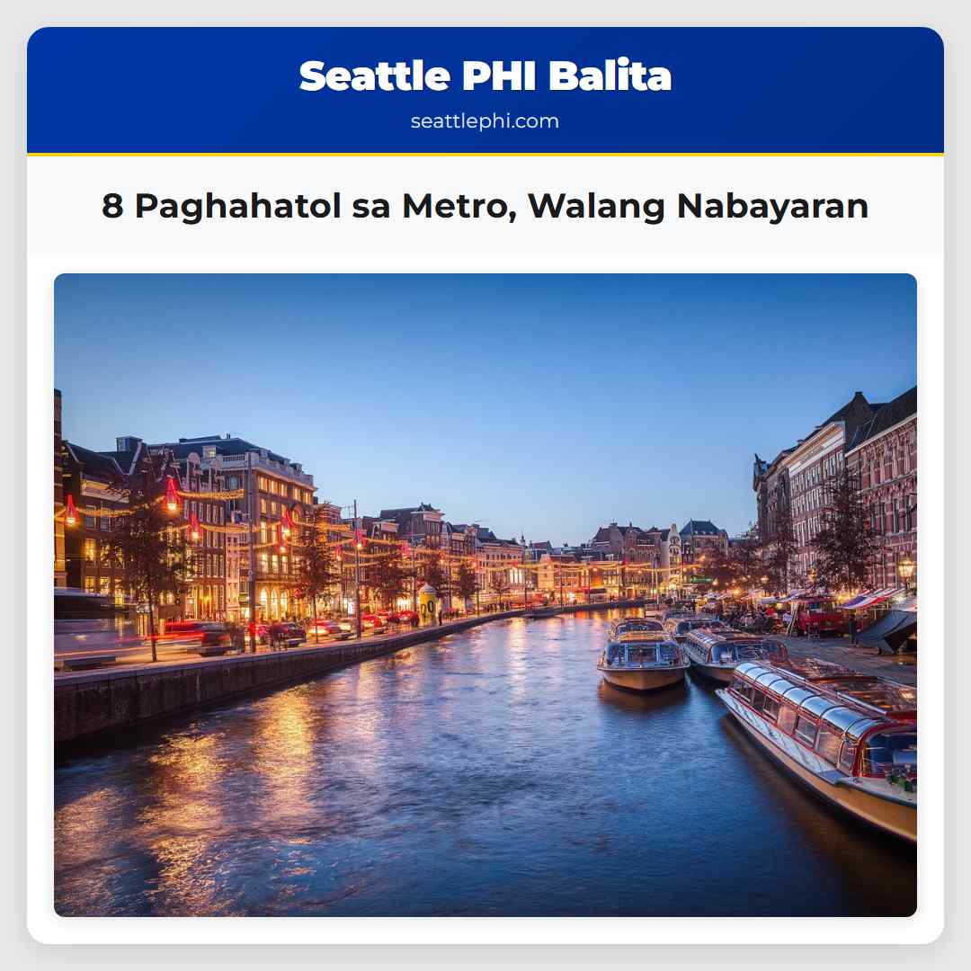 8 Paghahatol sa Metro Walang Nabayaran