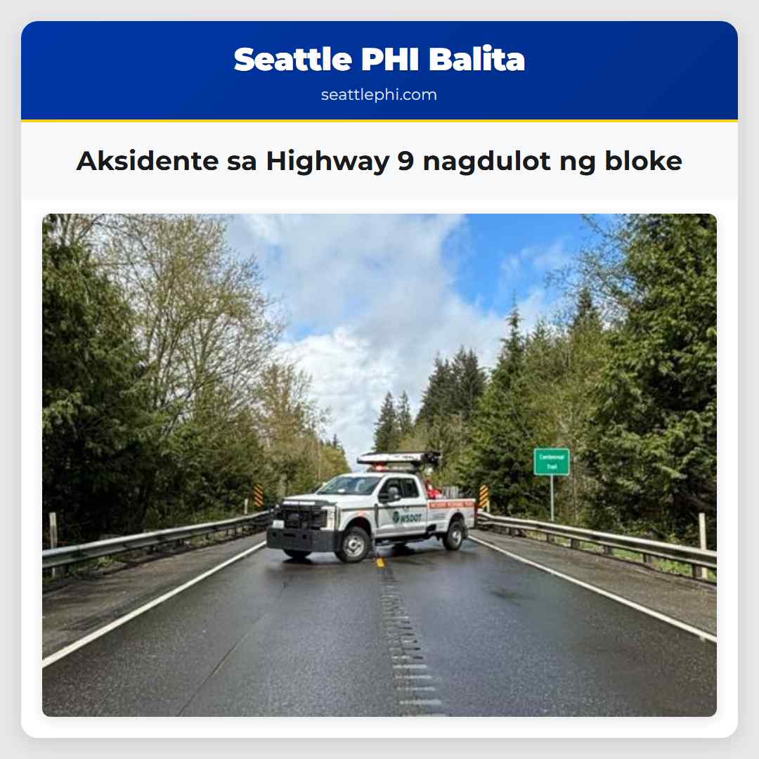 Aksidente sa Highway 9 nagdulot ng bloke